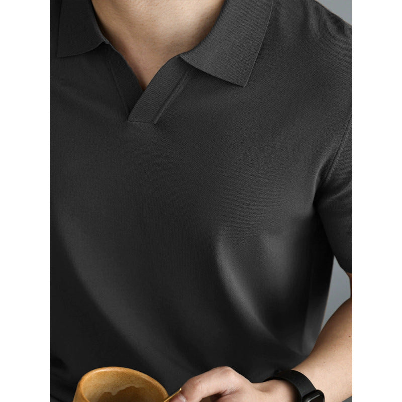 Knitted Polo Shirt