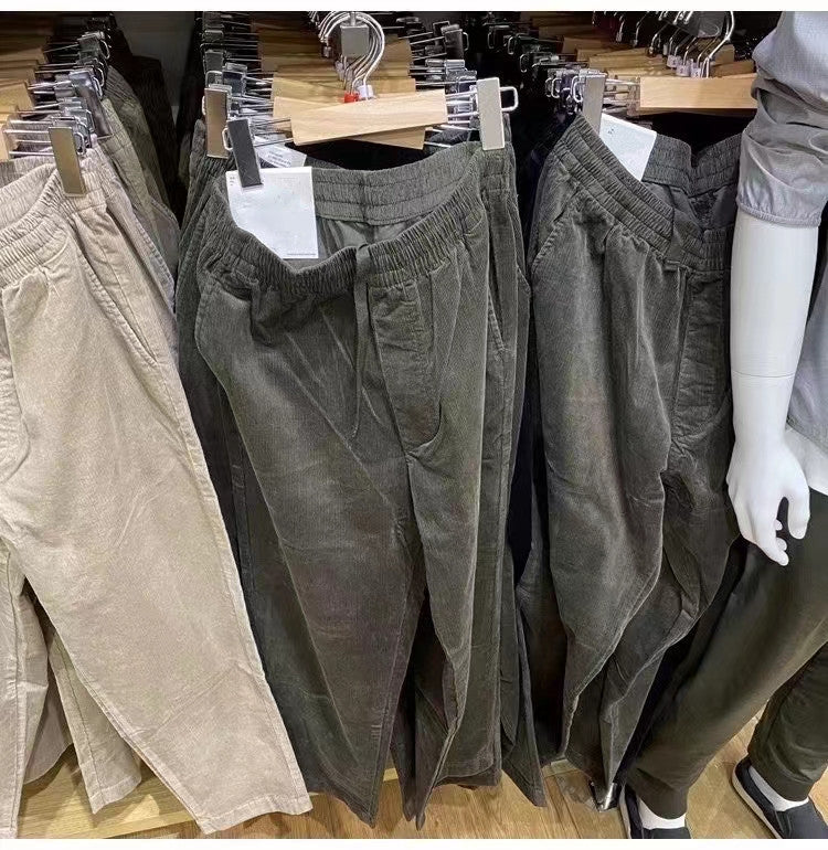 Corduroy Relaxed Trousers