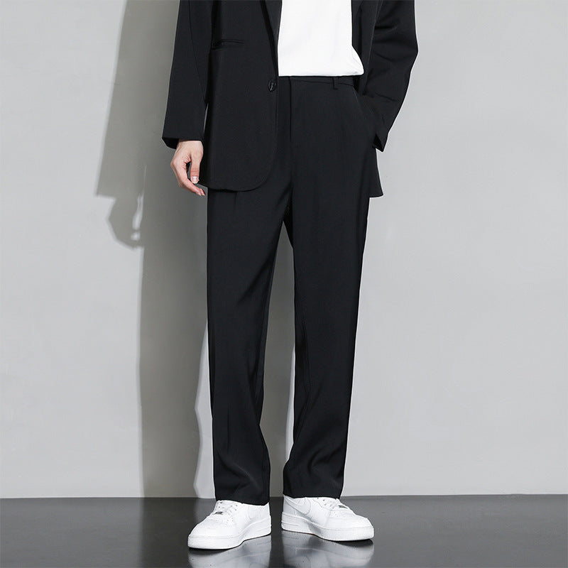 Drape Casual Suit Pants