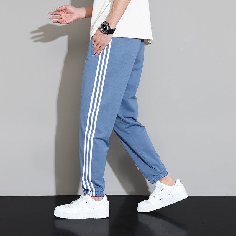 Classic Triple-Stripe Joggers