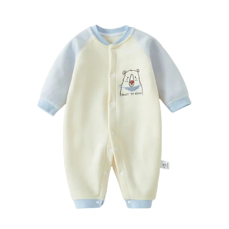 Velvet Baby Winter Onesie