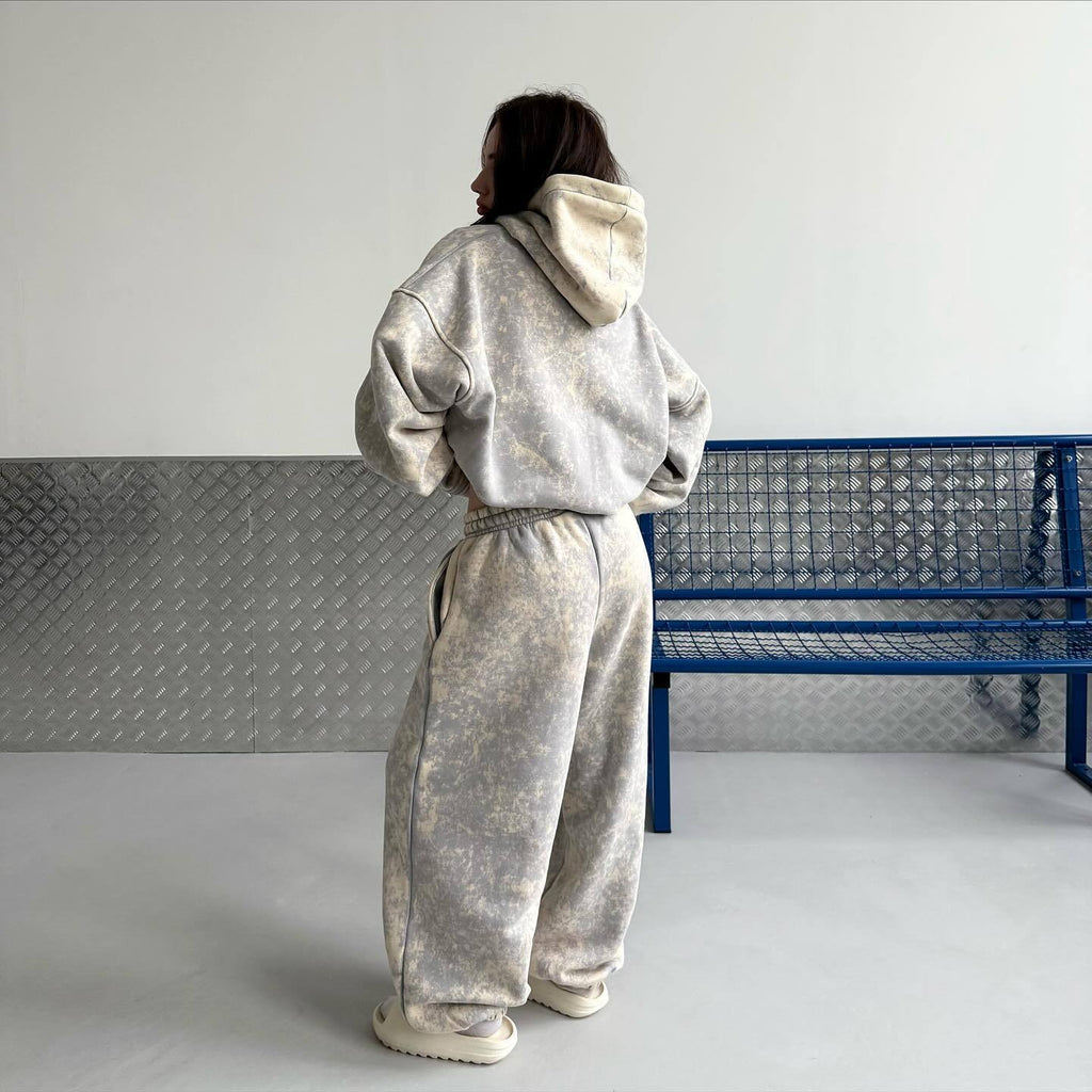 Vintage Wash Oversized Lounge Set