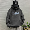 Dark gray hooded sweatshirt regular-533[GL]