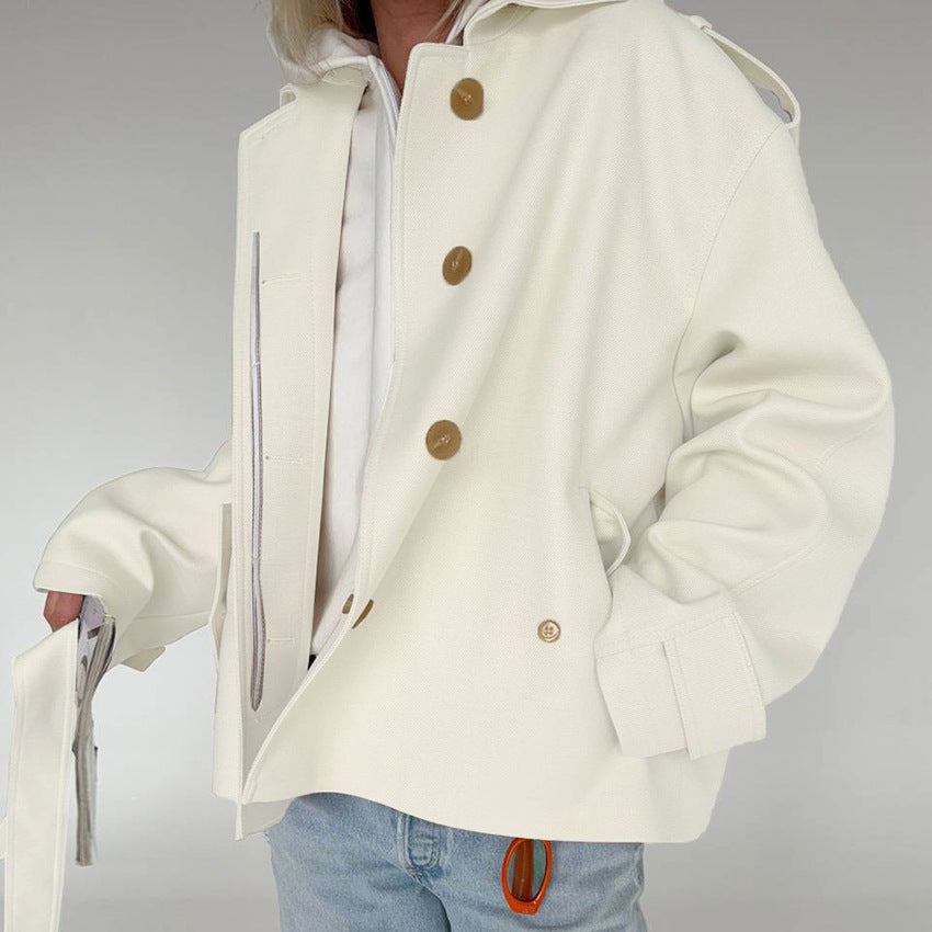 Belted Trench Jacket