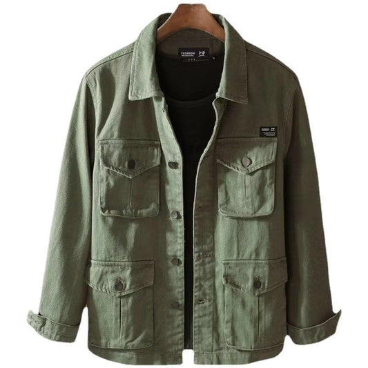 Multi-Pocket Workwear Jacket