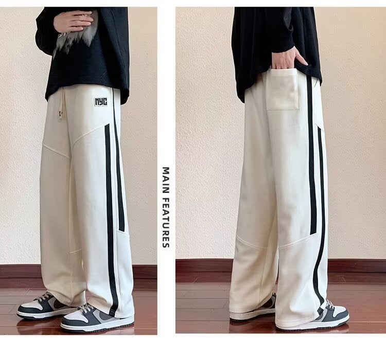 Striped Athletic Trousers