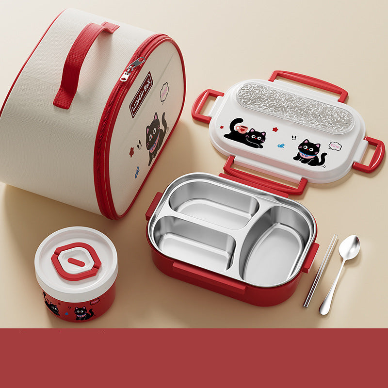 Compartment Stainless Lunch Kit
