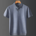 Luxe Knit Polo — Lake Blue / 2XL