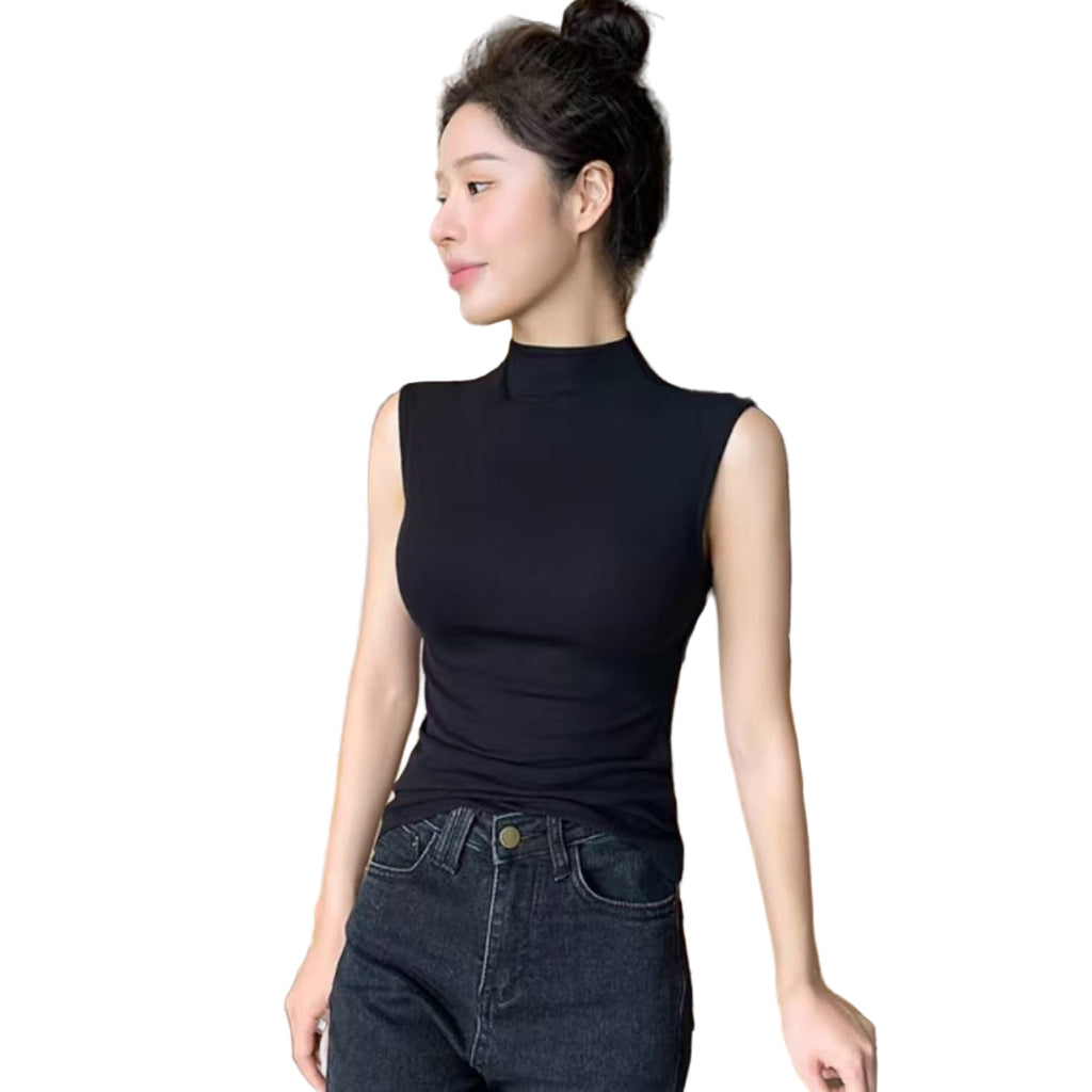 Women's Sleeveless Ribbed Top