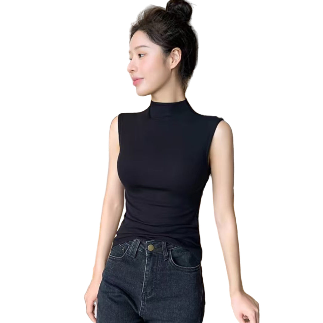Women's Sleeveless Ribbed Top