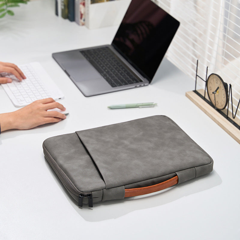 Executive Leather Laptop Case Bag