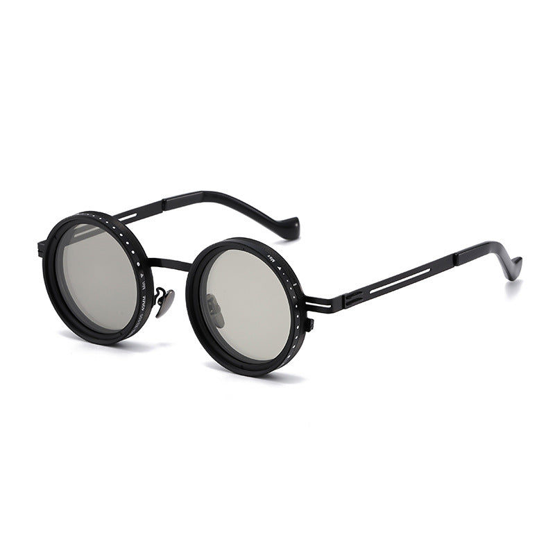 Steampunk Round Sunglasses