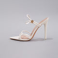 Pointed-Toe Strappy Sandals