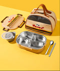 Cute Fast Food Stainless Steel Lunch Box Set