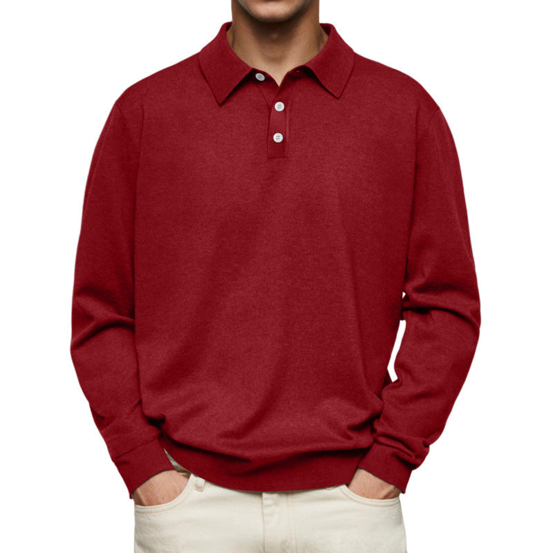 Men's Long-Sleeve Polo Shirt