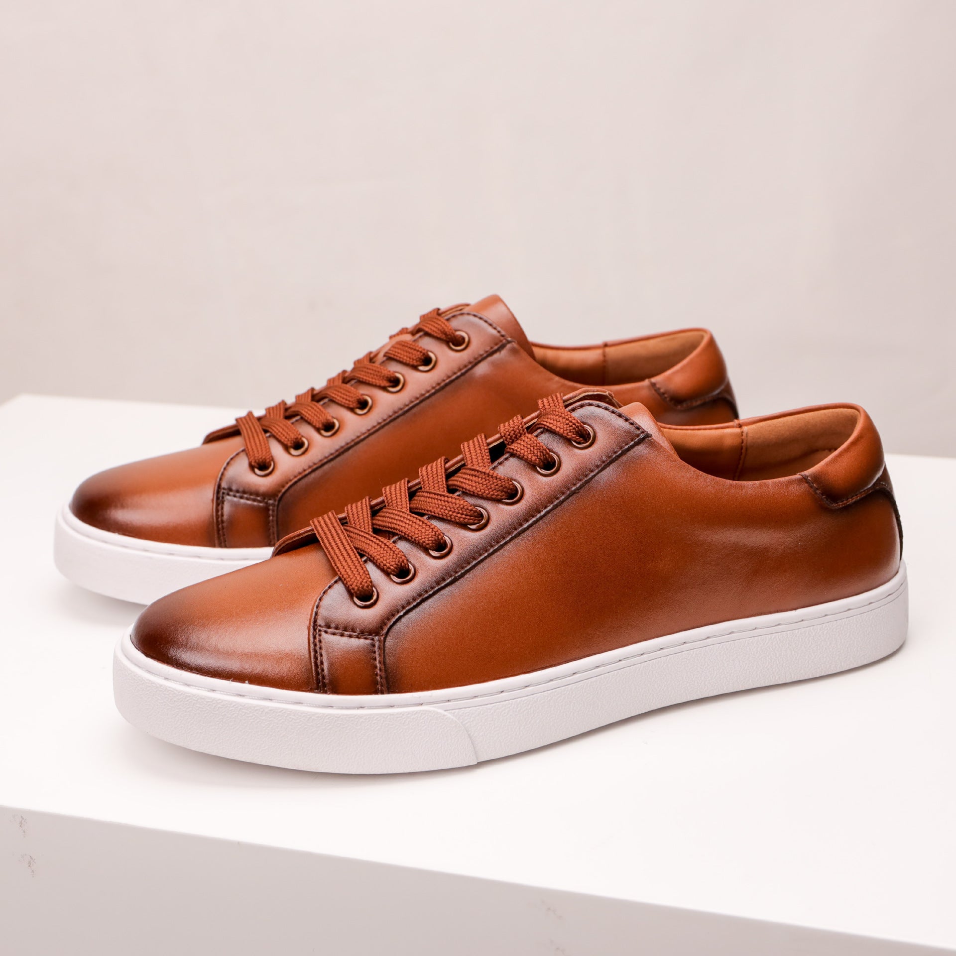 Men's Casual Leather Sneakers
