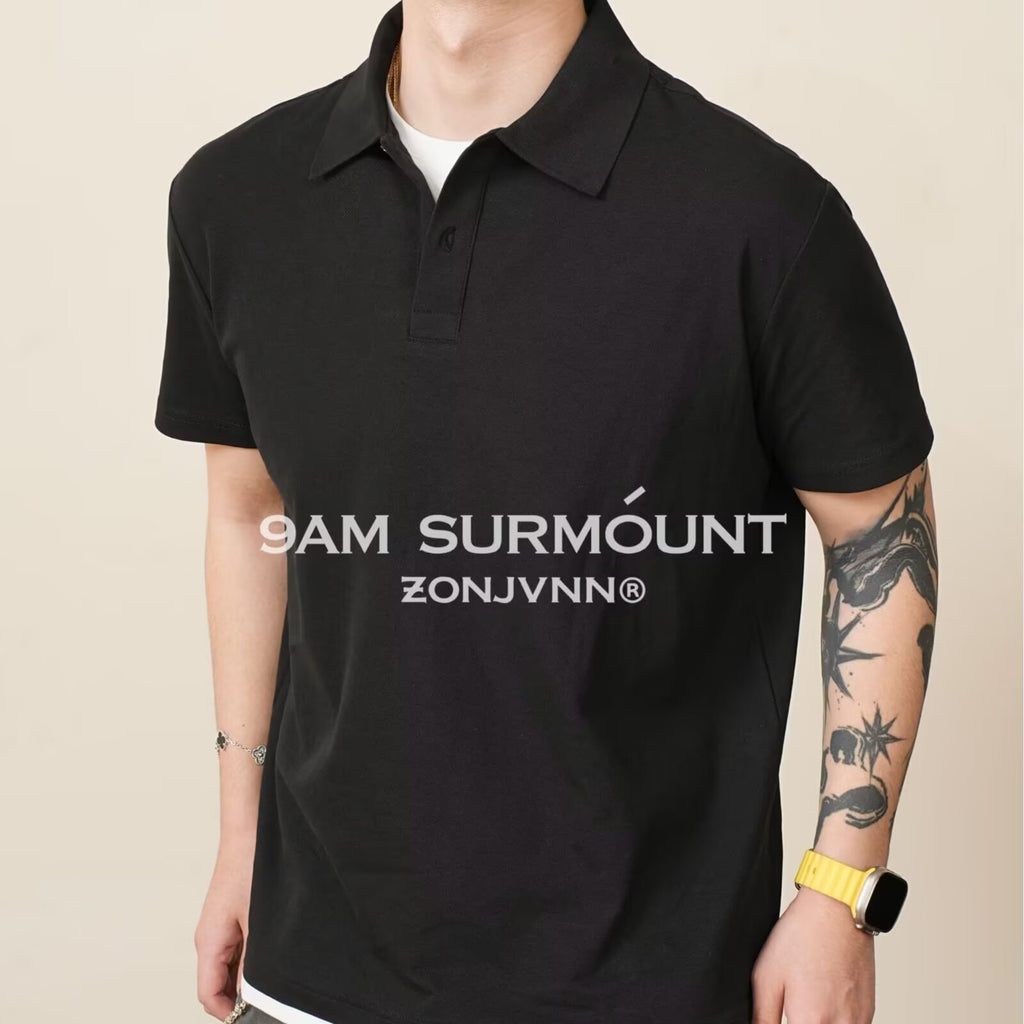 Relaxed Fit Polo Tee