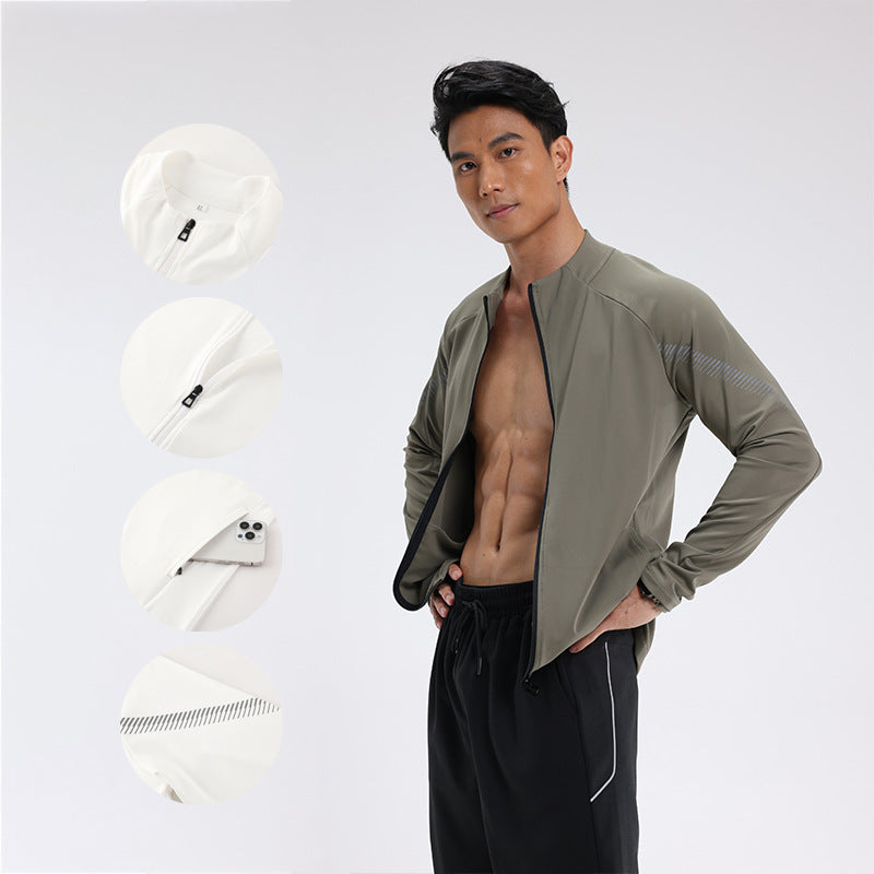 Lightweight Zip-Up Sports Jacket