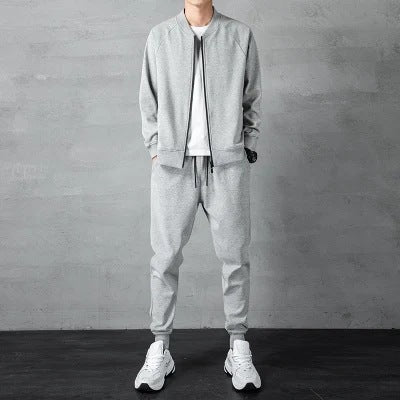 Korean Loose Trendy Cardigan Hoodie and Pants