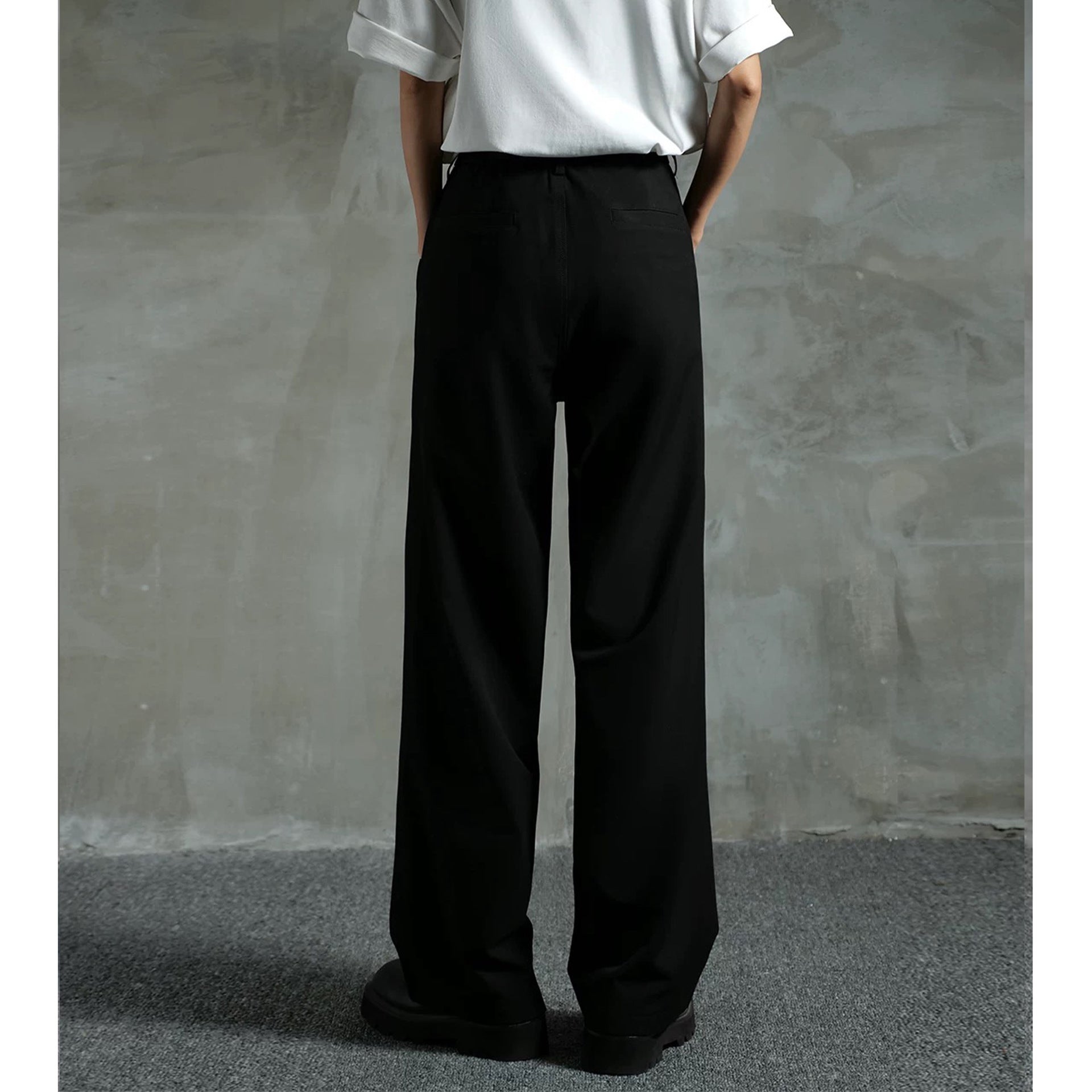 Wide-Leg Slacks