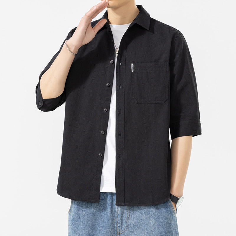 Men's Casual Button-Down Shirt