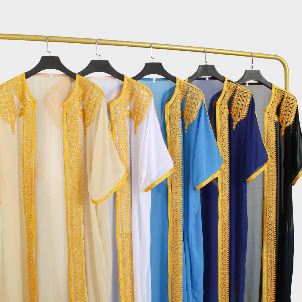 Regal Embroidered Bisht