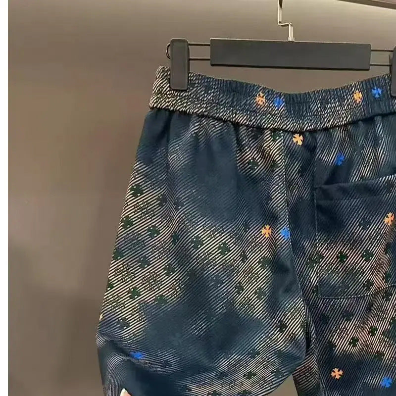 Abstract Pattern Casual Shorts