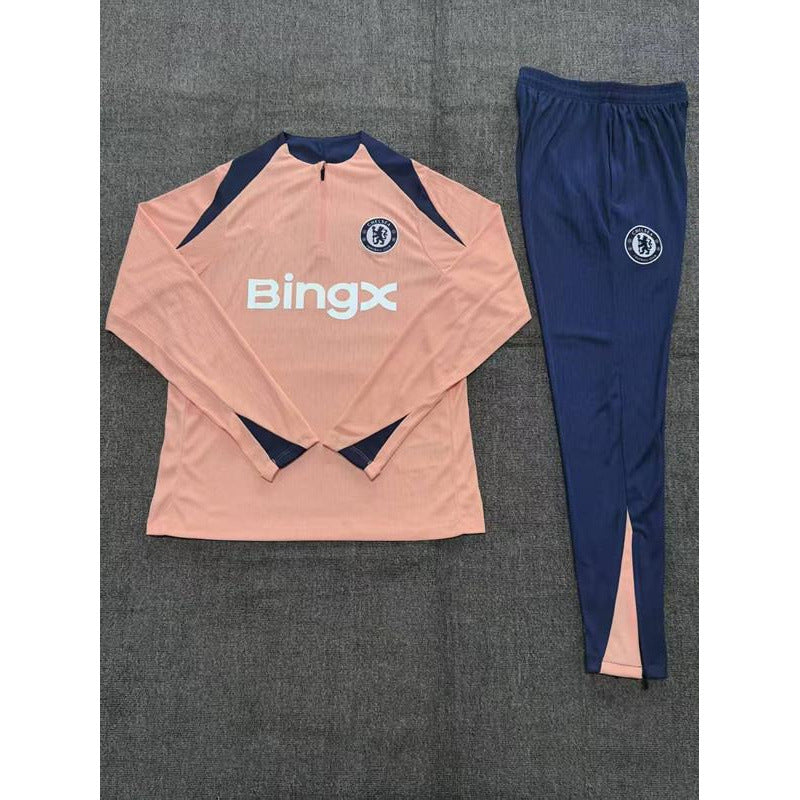 Football Club Quarter Zip Training Top and Pants Set