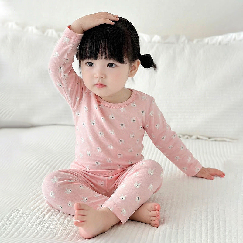Lycra Cotton Kids' Lounge Set