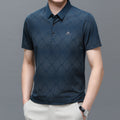 Geometric Knit Polo