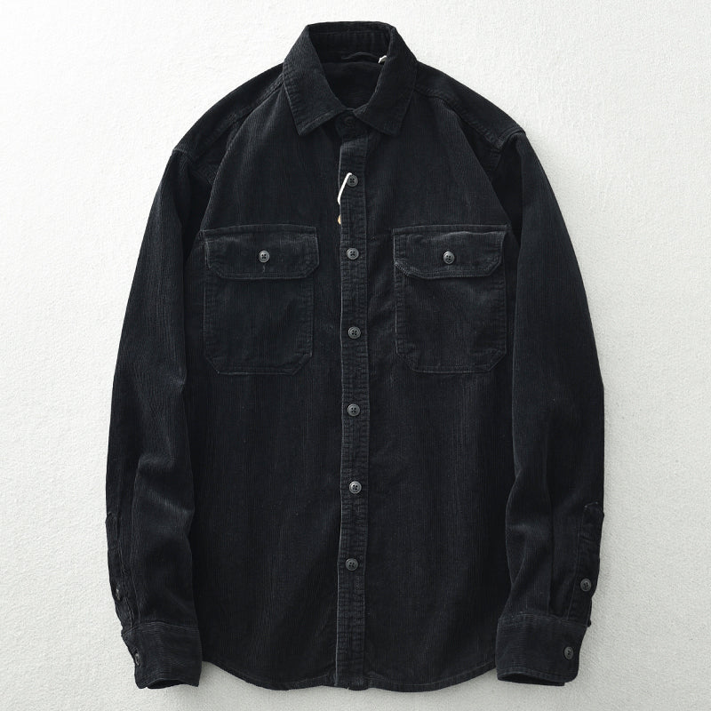 Premium Corduroy Utility Overshirt