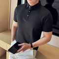 Polo Collar Knit Shirt