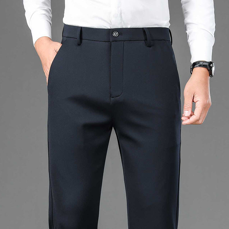 High-Elasticity Business Casual Trousers