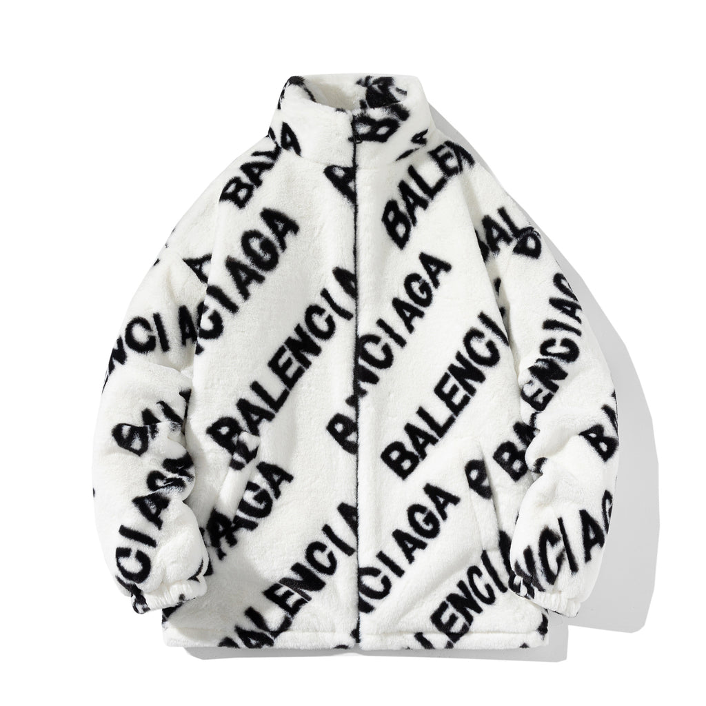 Balenciaga Style Fleece Jacket