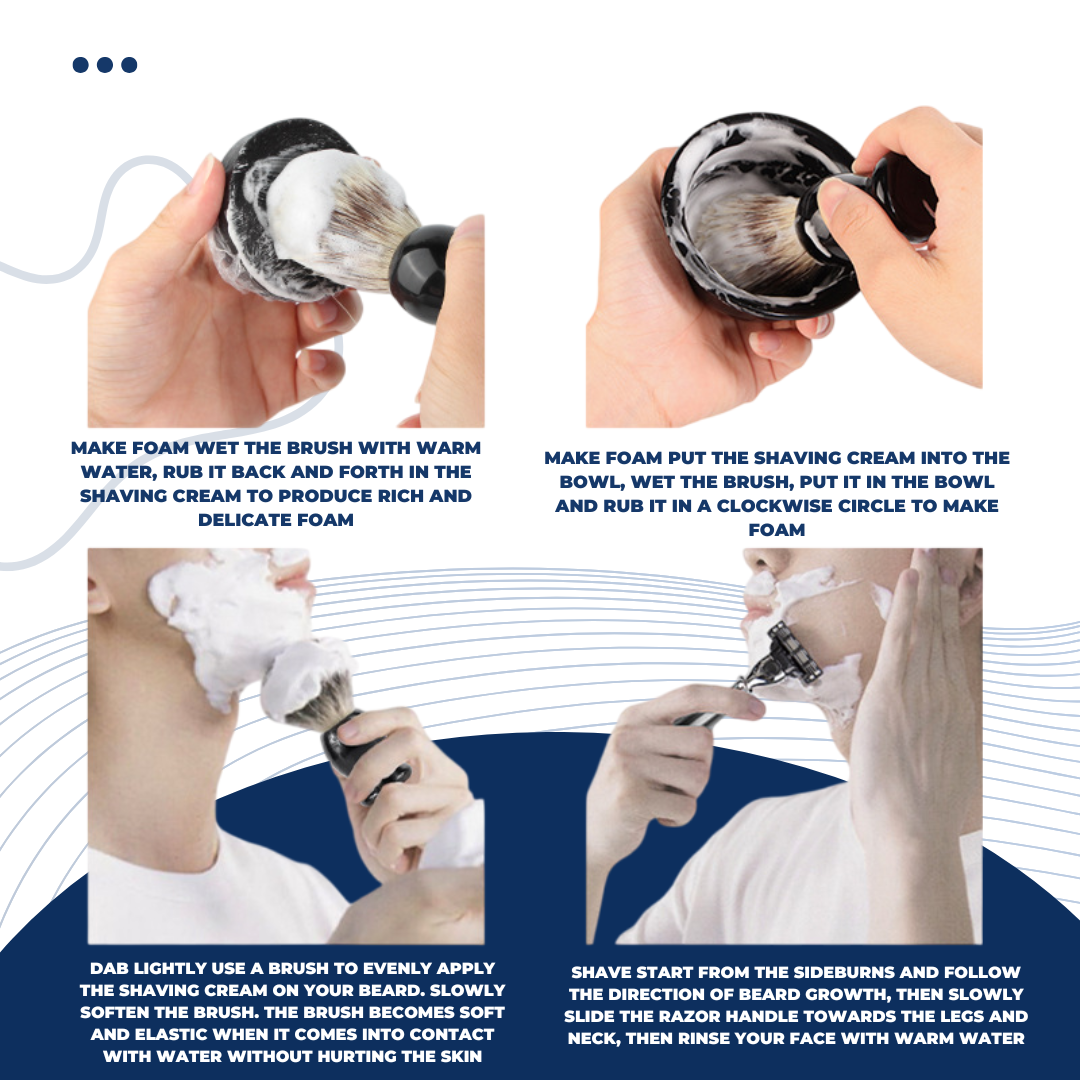 Shasoul Shaving Brush Set