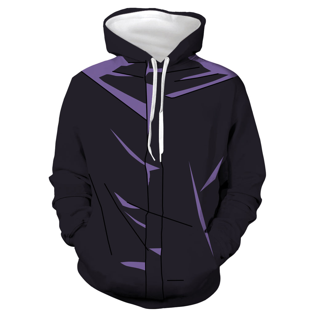 Anime-Inspired Zip Hoodie