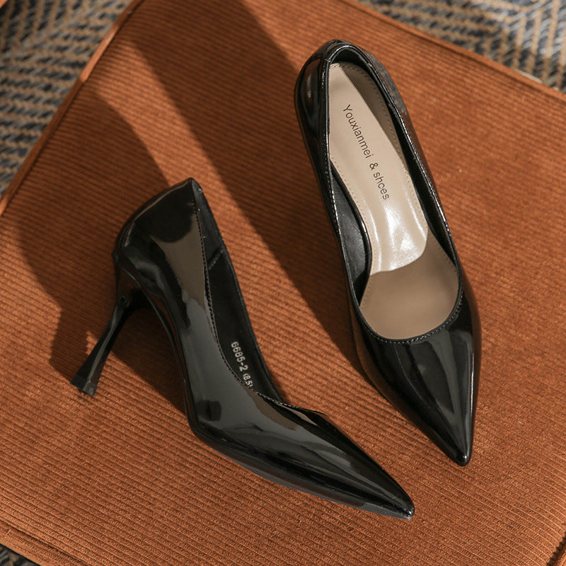 Glossy Patent High-Heels