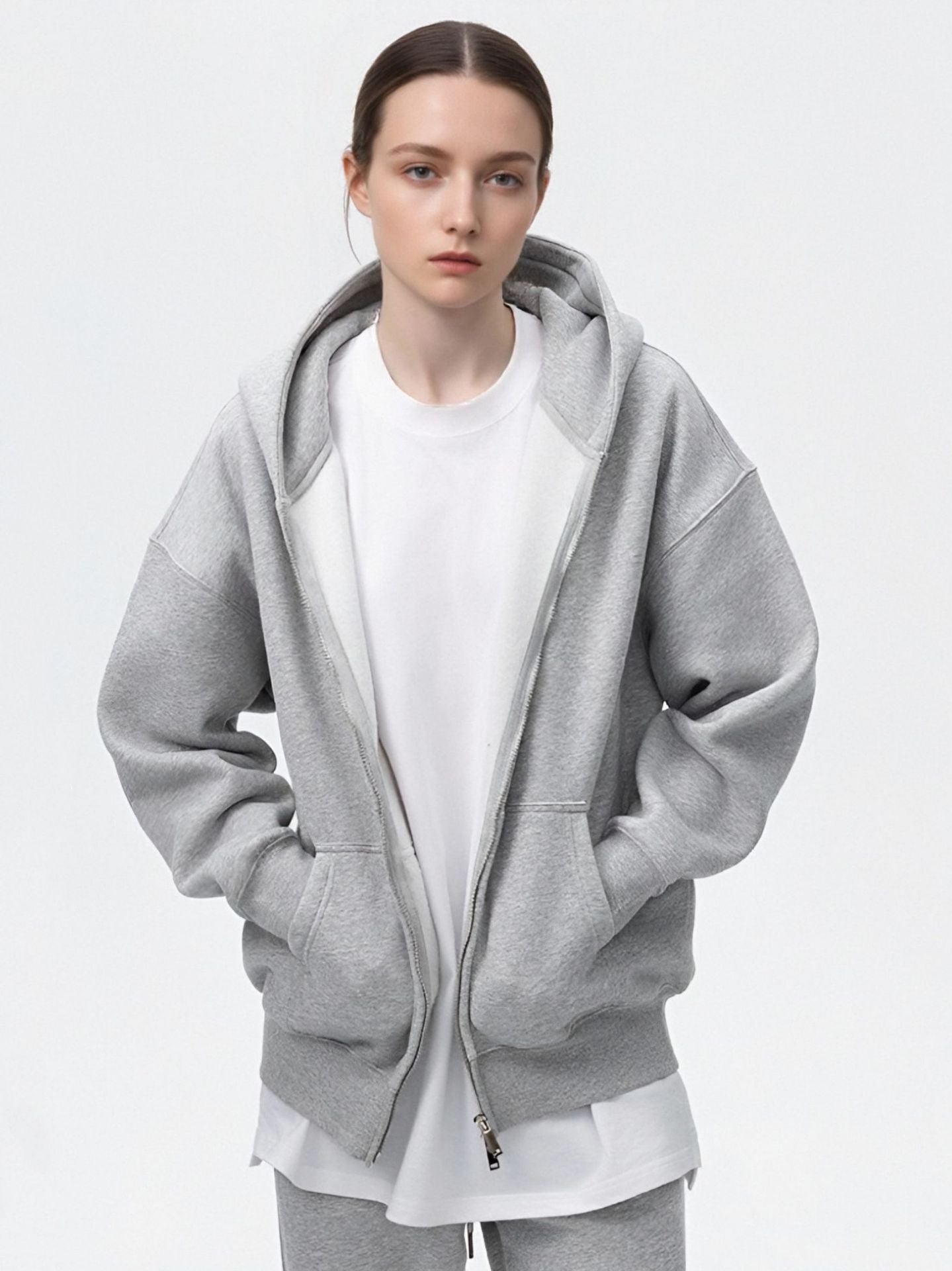 Unisex Zip-Up Hoodie