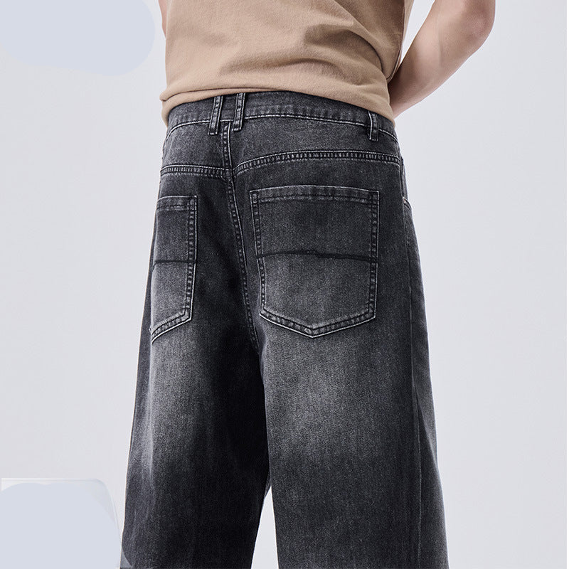 Vintage Straight-Leg Jeans