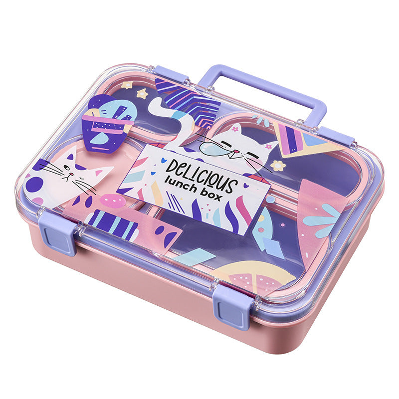 Compartmentalized Portable Lunch Box