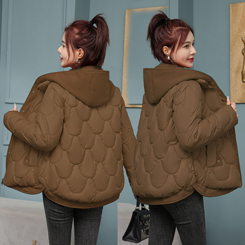 Bubble-Quilted Puffer Jacket