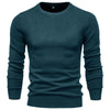 Round collar dark green