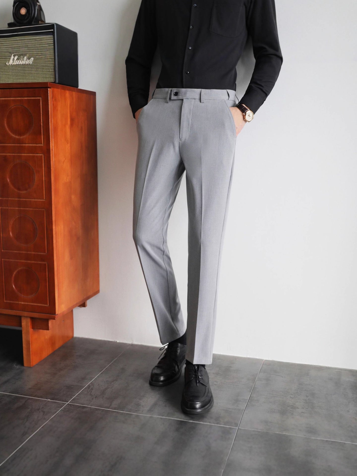 Slim-Fit Trousers
