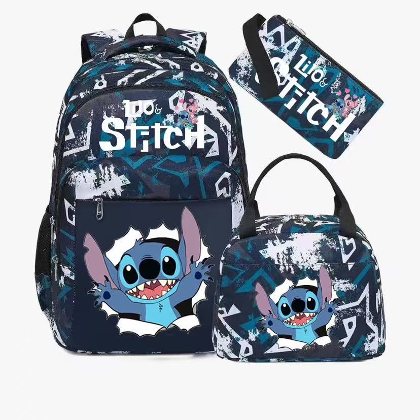Stitch 3-Piece Backpack Set