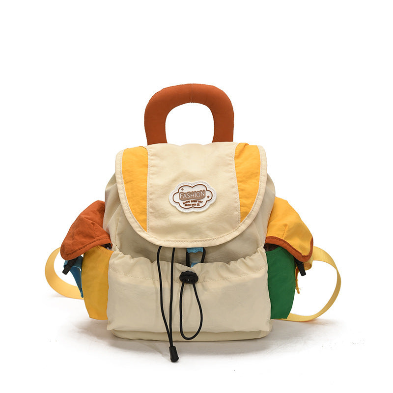 Mini Canvas Outdoor Backpack