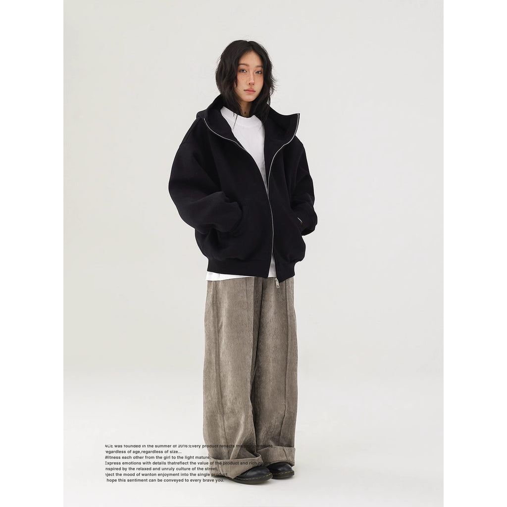 Retro Silhouette Zip Hoodie