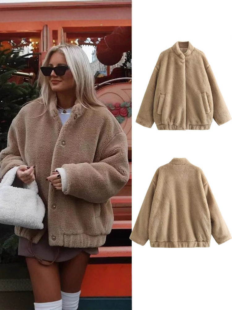 Women's Fleece Flight Jacket
