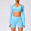 One-piece shawl Ice Blue