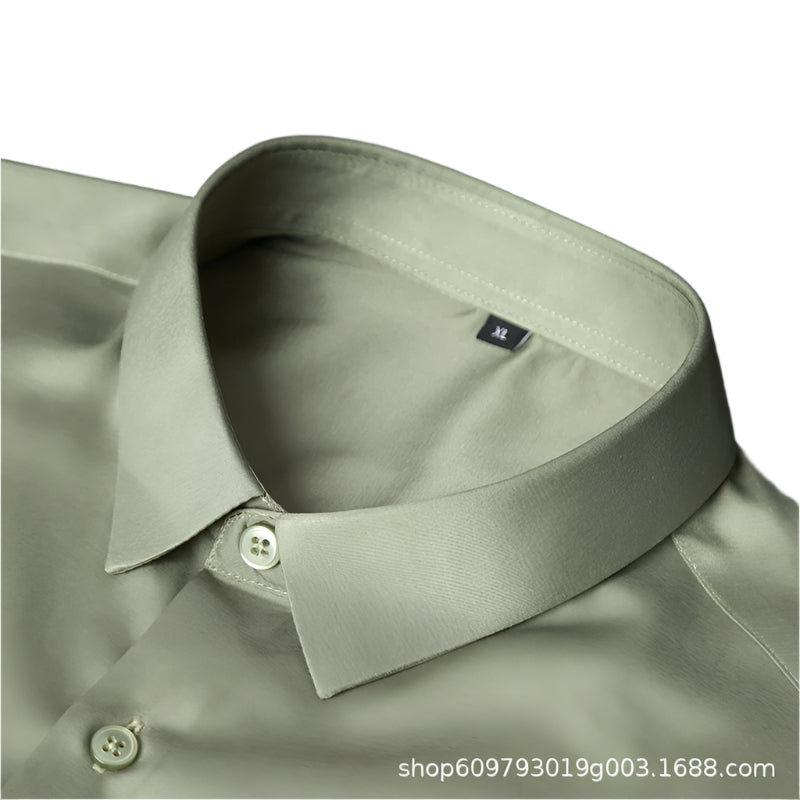Men's Long-Sleeve Oxford Shirt