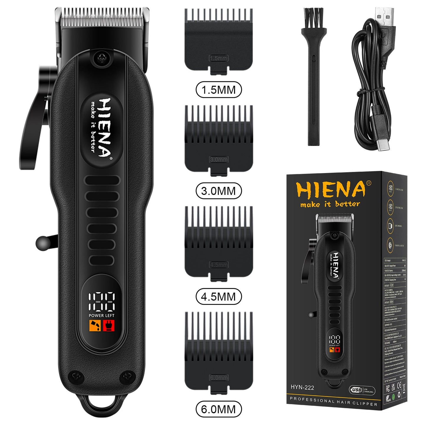 Shasoul Pro Cordless Clipper